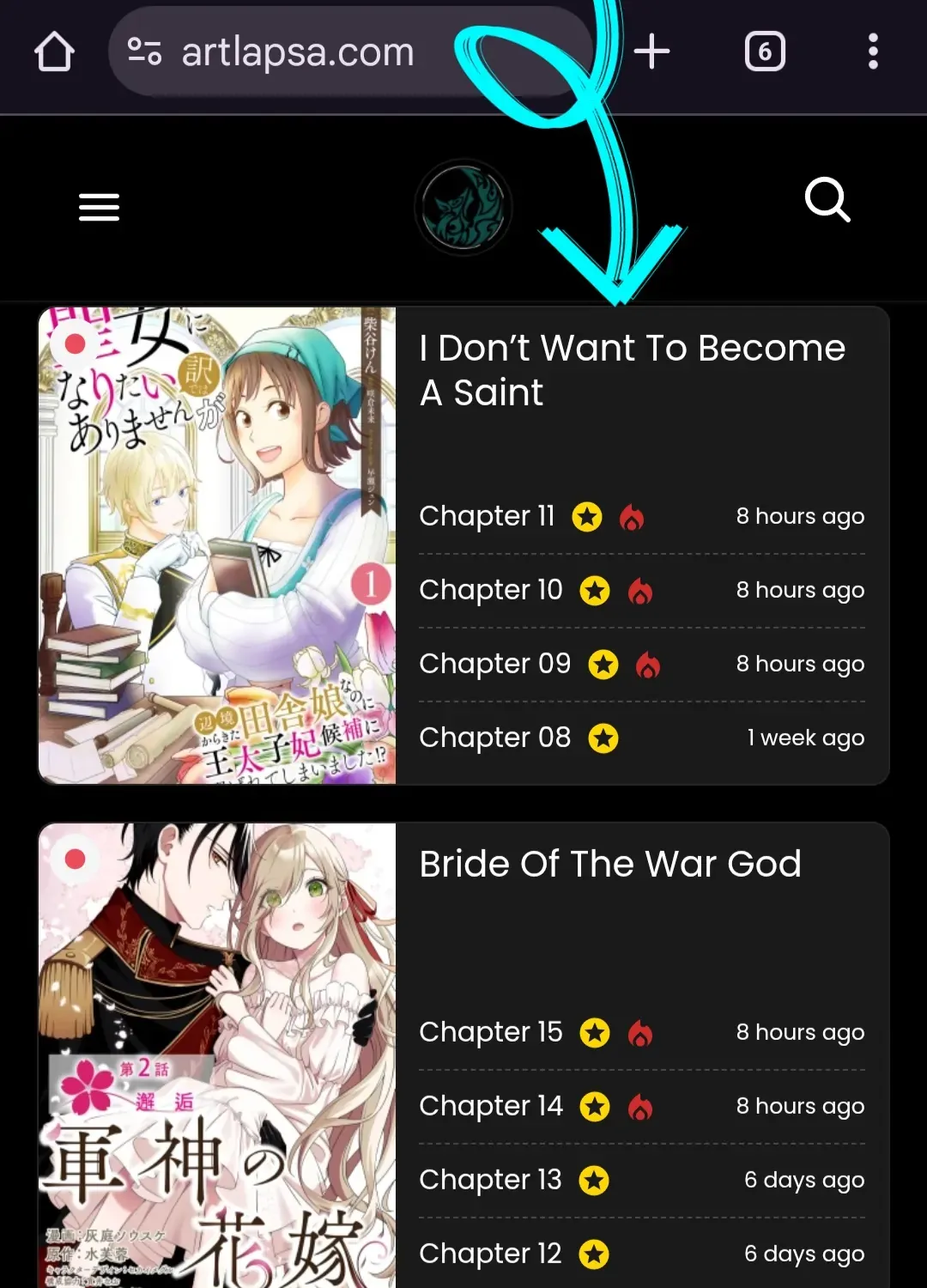 I Don’t Want to Become a Saint Chapter 5 page 1 - 