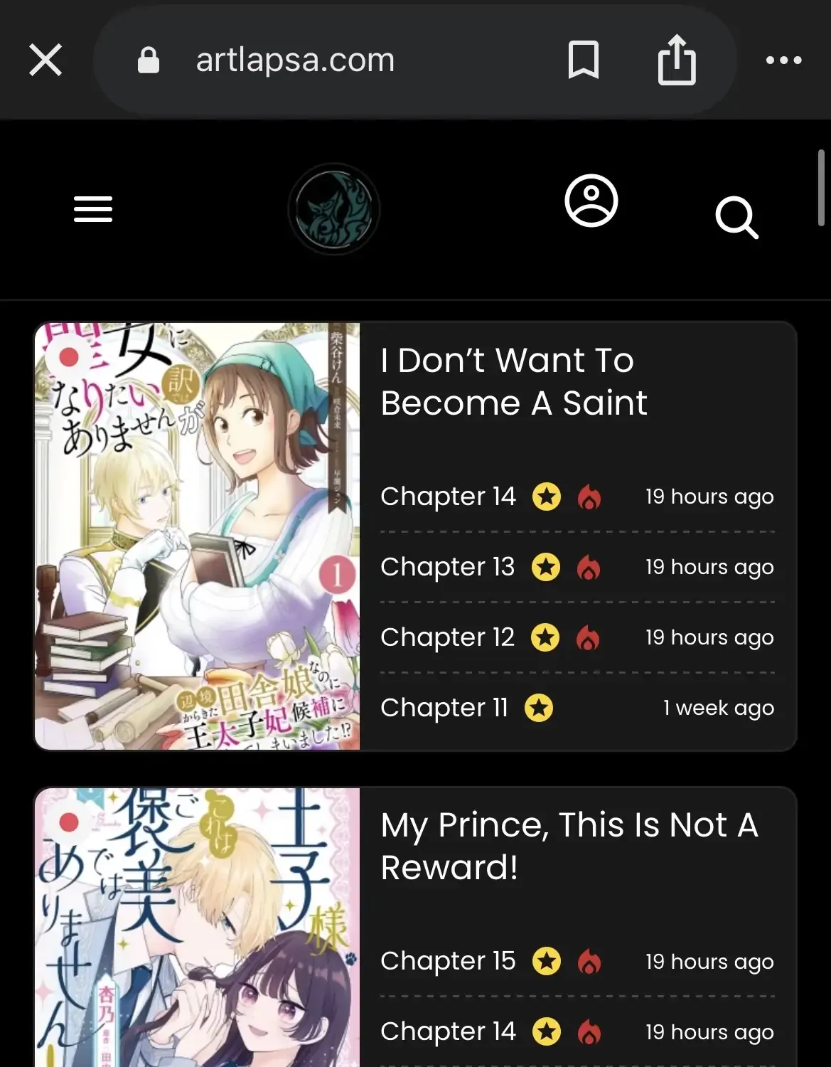 I Don’t Want to Become a Saint Chapter 8 page 1 - 