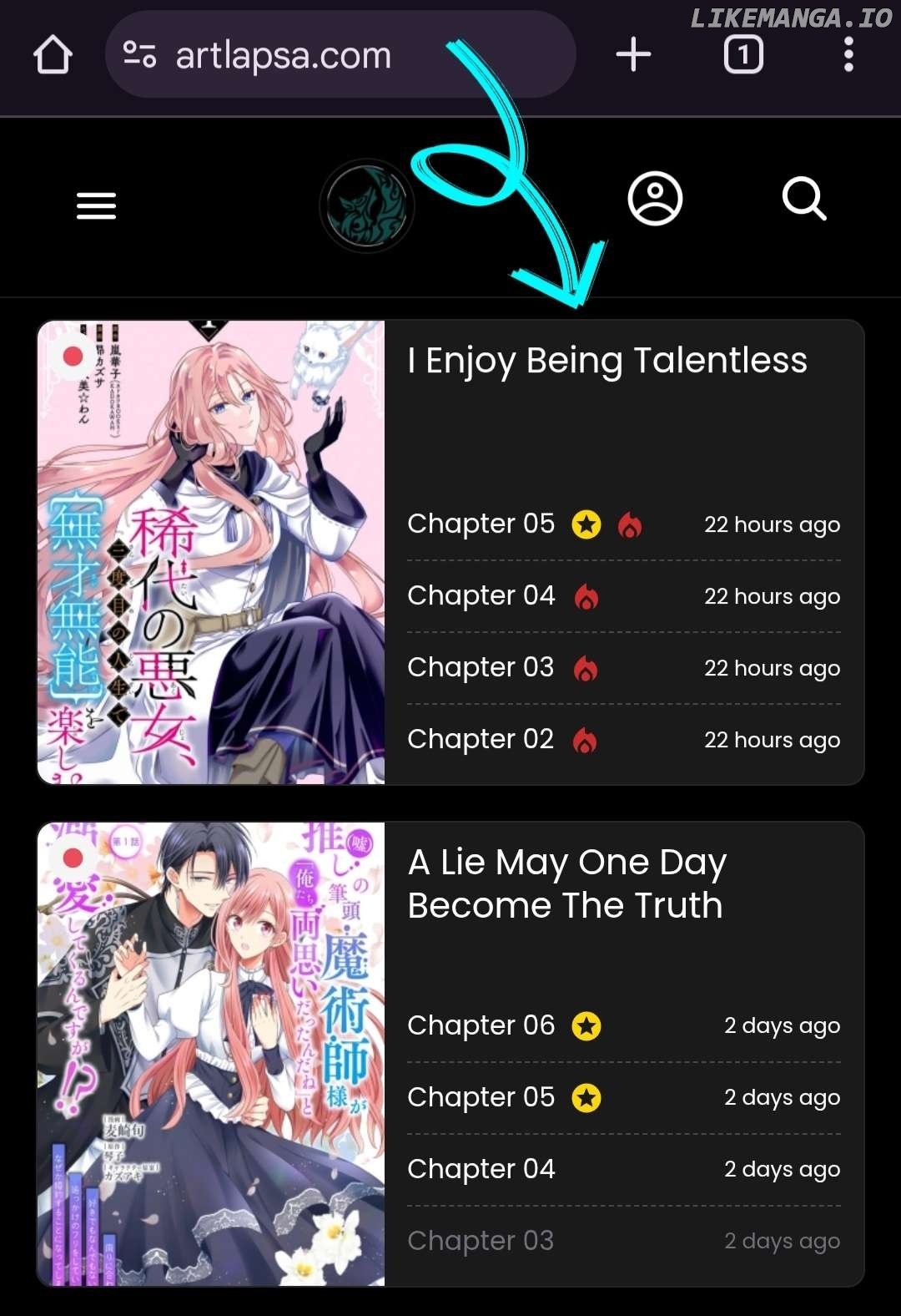 I enjoy being talentless Chapter 1 page 2 - 