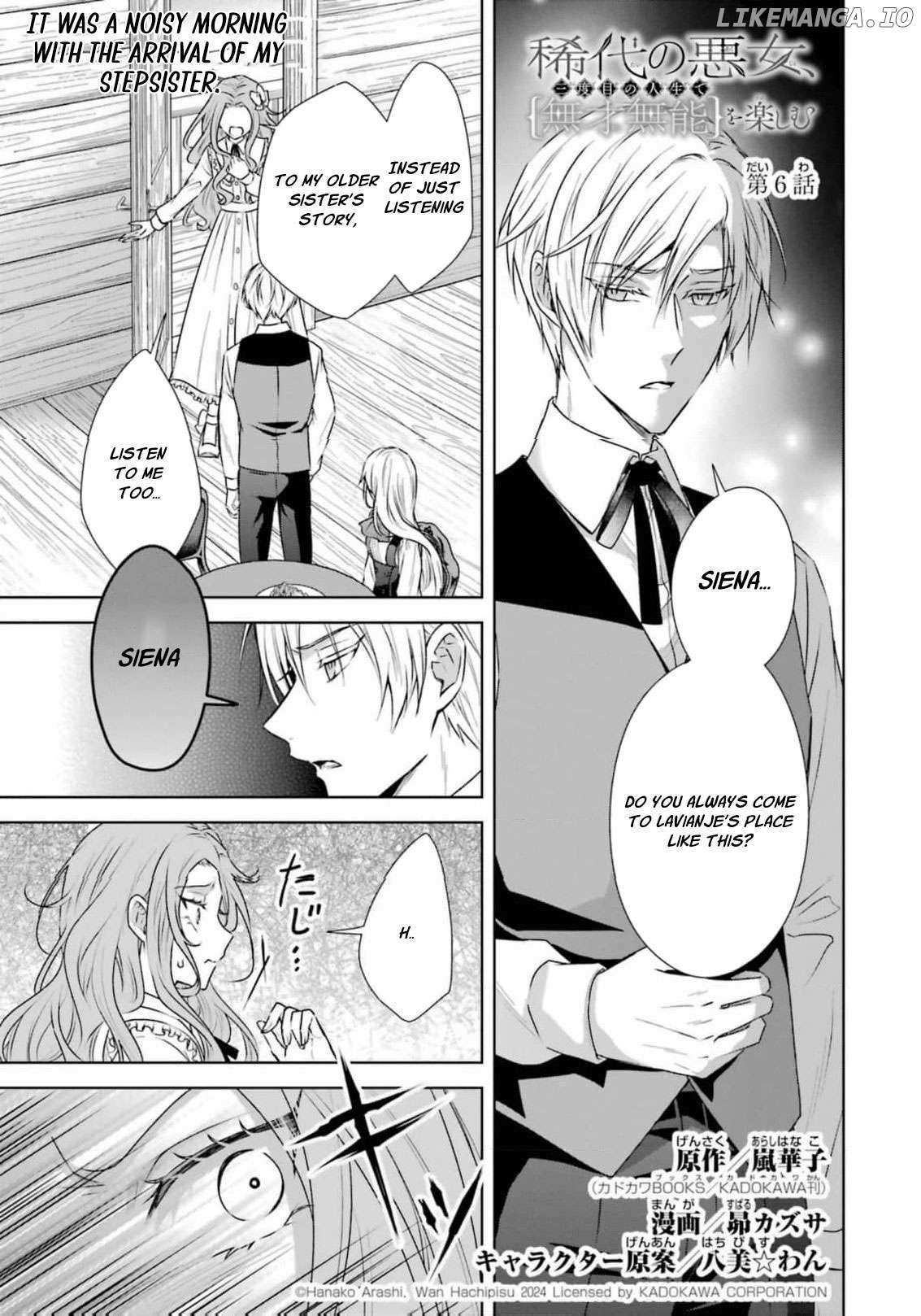 I enjoy being talentless Chapter 6 page 4 - 