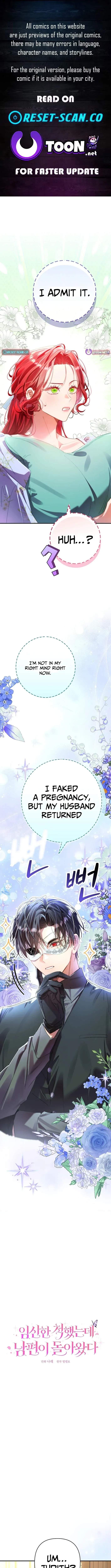 I Faked a Pregnancy, but My Husband Returned Chapter 26 page 1 - 