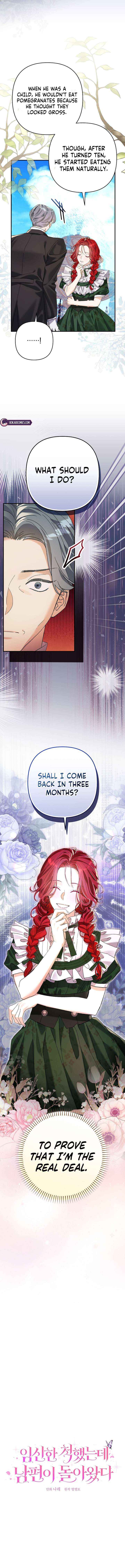 I Faked a Pregnancy, but My Husband Returned Chapter 3 page 2 - 