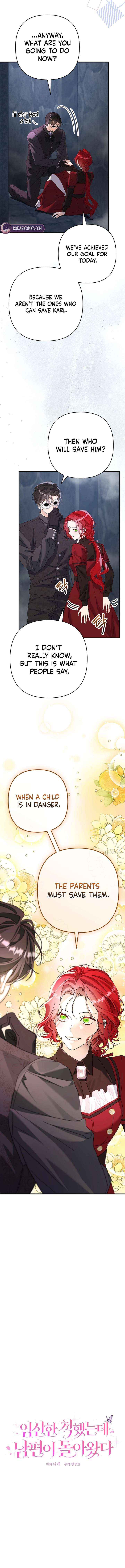 I Faked a Pregnancy, but My Husband Returned Chapter 8 page 6 - 