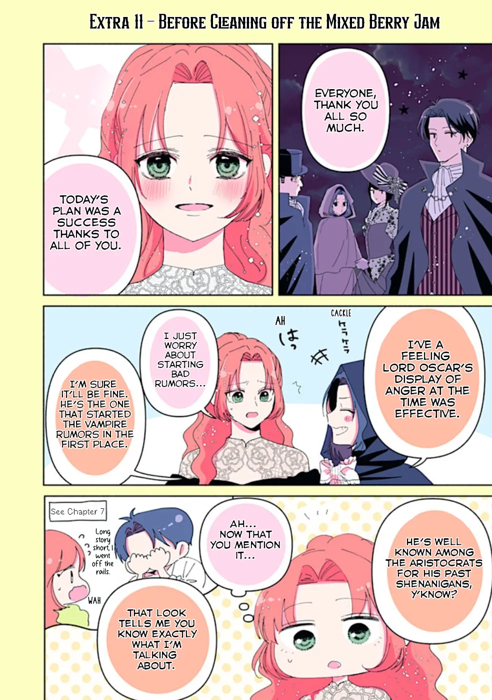 I Fell into a Situationship with the Vampire Count?! Chapter 12.5 page 1 - 
