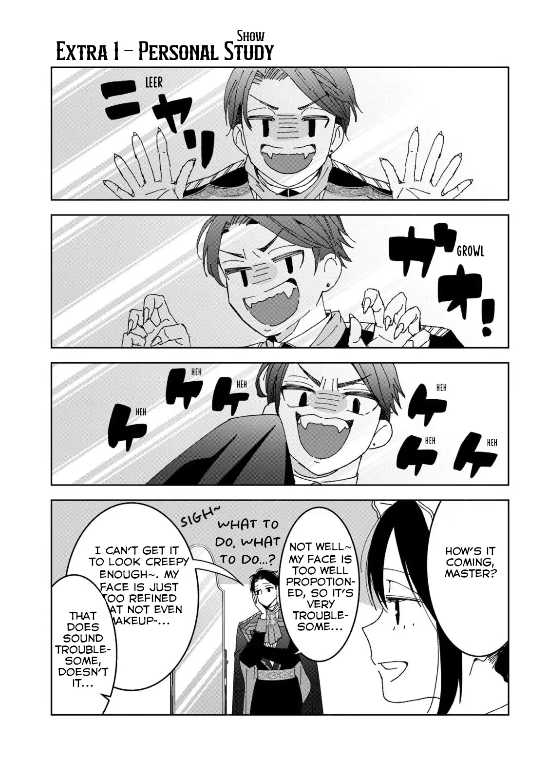 I Fell into a Situationship with the Vampire Count?! Chapter 2.5 page 1 - 