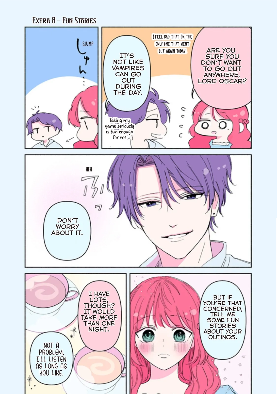 I Fell into a Situationship with the Vampire Count?! Chapter 9.6 page 1 - 