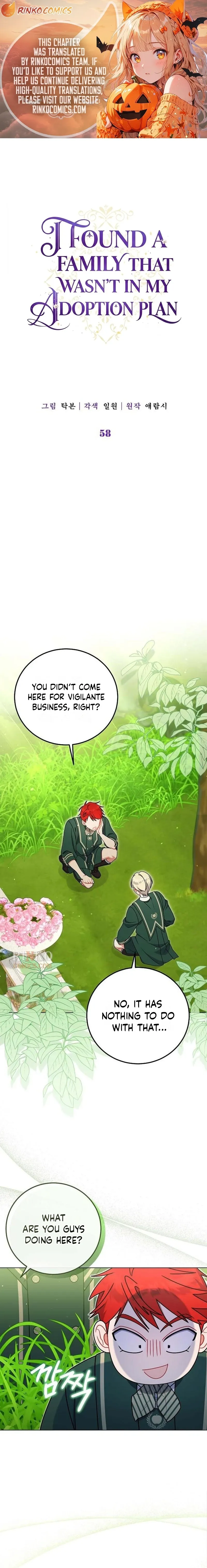I Found A Family That Wasn’t In My Adoption Plan Chapter 58 page 1 - 