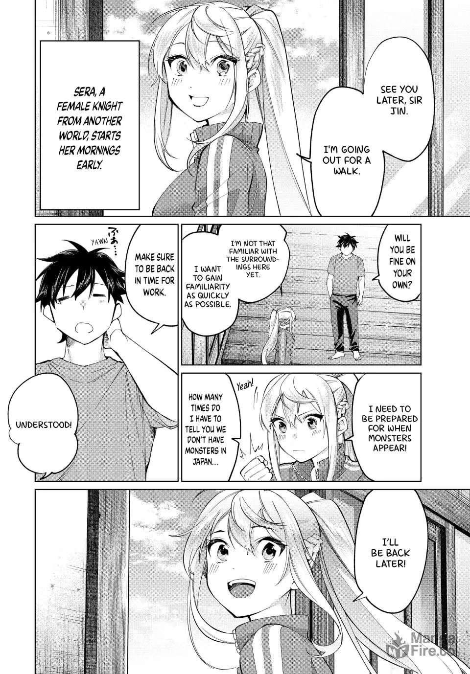 I Found a Female Knight in a Rice Field, in the Countryside They Think She’s My Wife Chapter 10 page 6 - 