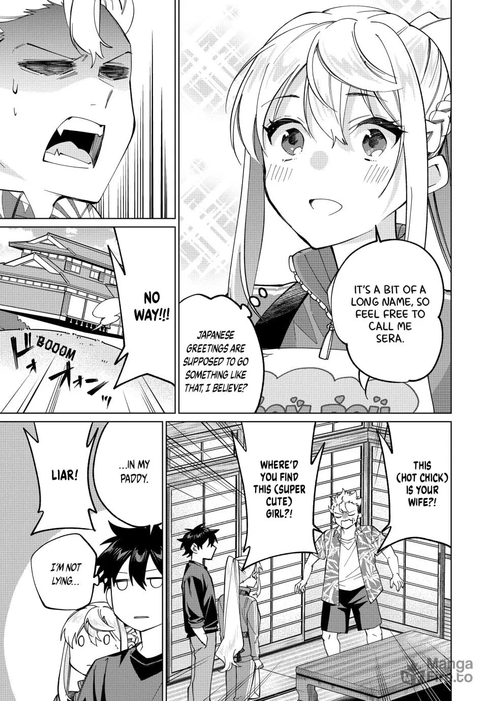 I Found a Female Knight in a Rice Field, in the Countryside They Think She’s My Wife Chapter 12 page 9 - 