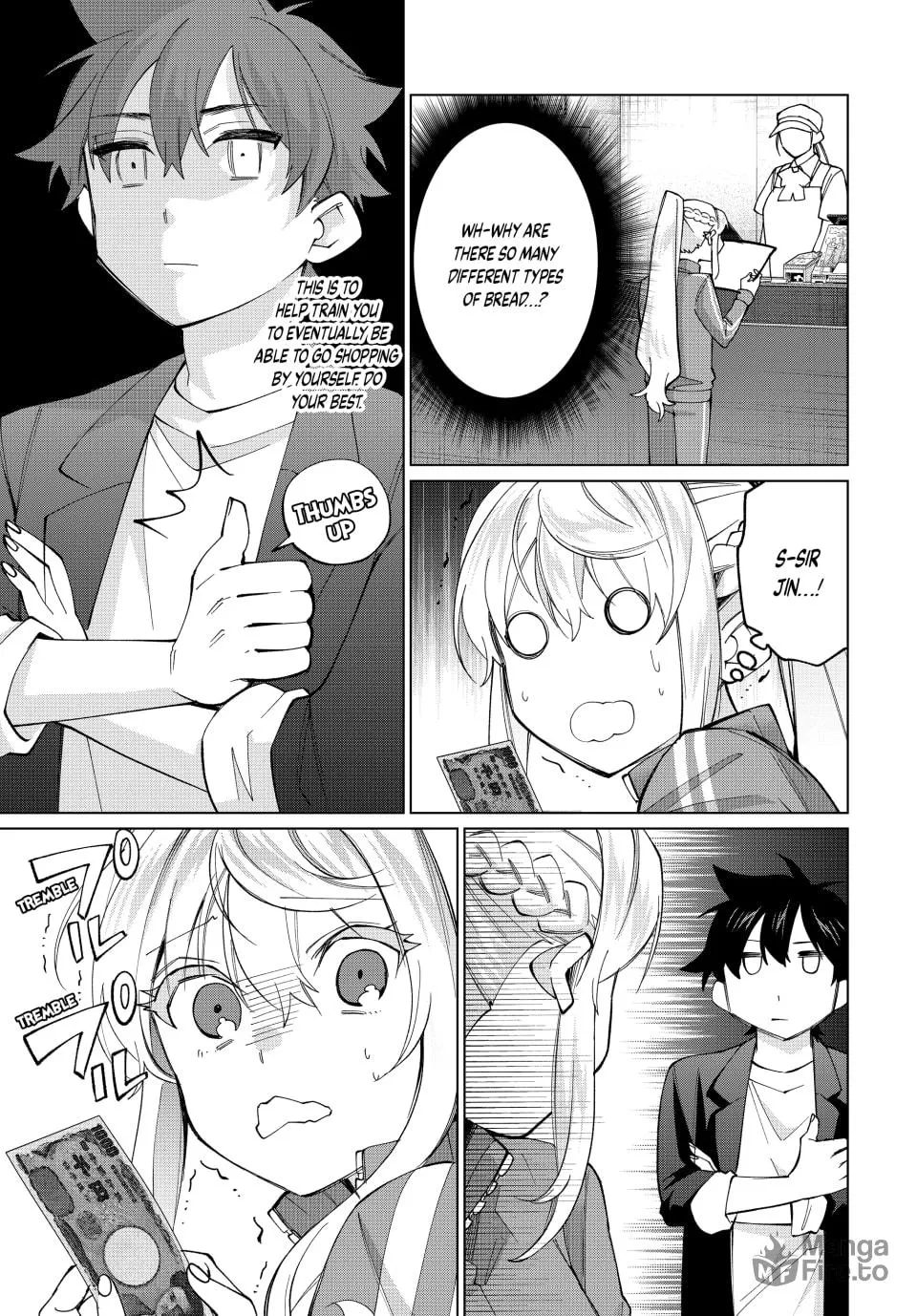 I Found a Female Knight in a Rice Field, in the Countryside They Think She’s My Wife Chapter 16 page 9 - 