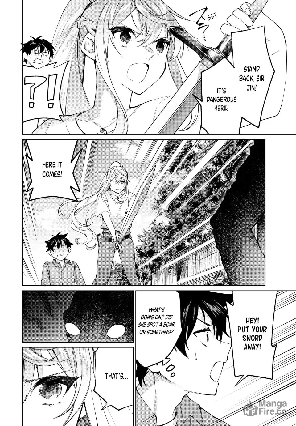 I Found a Female Knight in a Rice Field, in the Countryside They Think She’s My Wife Chapter 17 page 12 - 