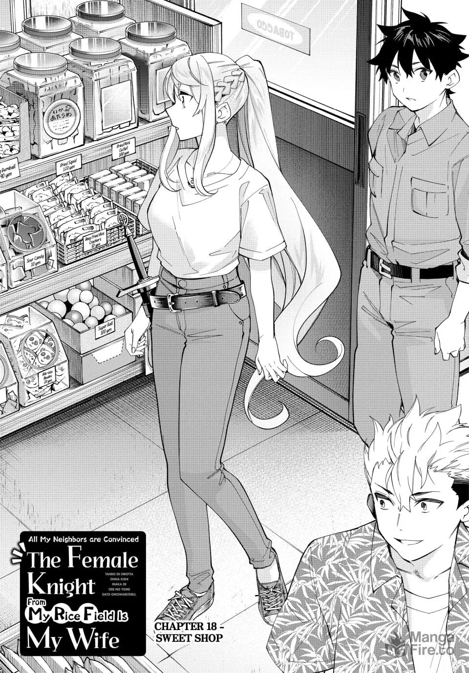 I Found a Female Knight in a Rice Field, in the Countryside They Think She’s My Wife Chapter 18 page 5 - 