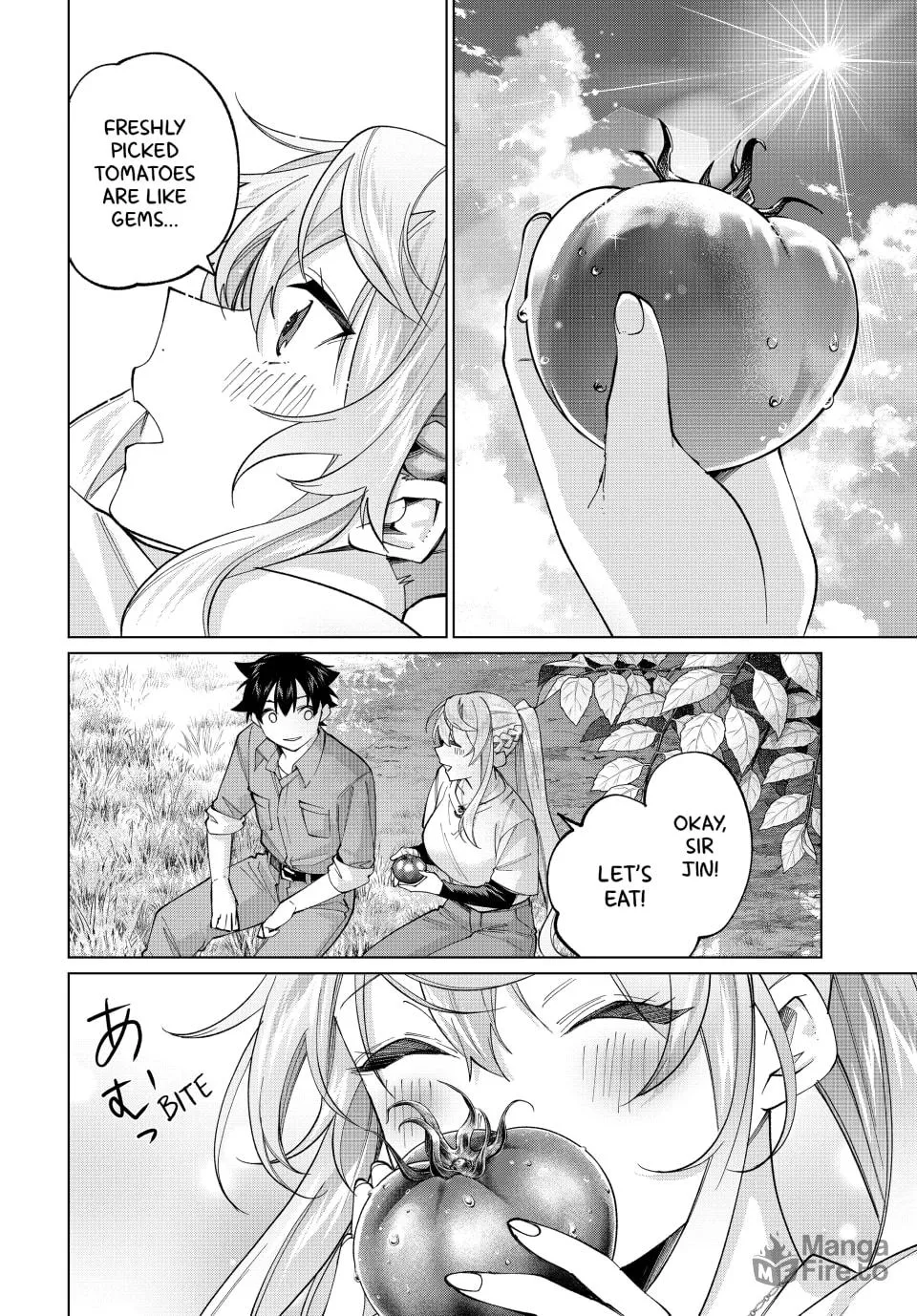 I Found a Female Knight in a Rice Field, in the Countryside They Think She’s My Wife Chapter 22 page 12 - 