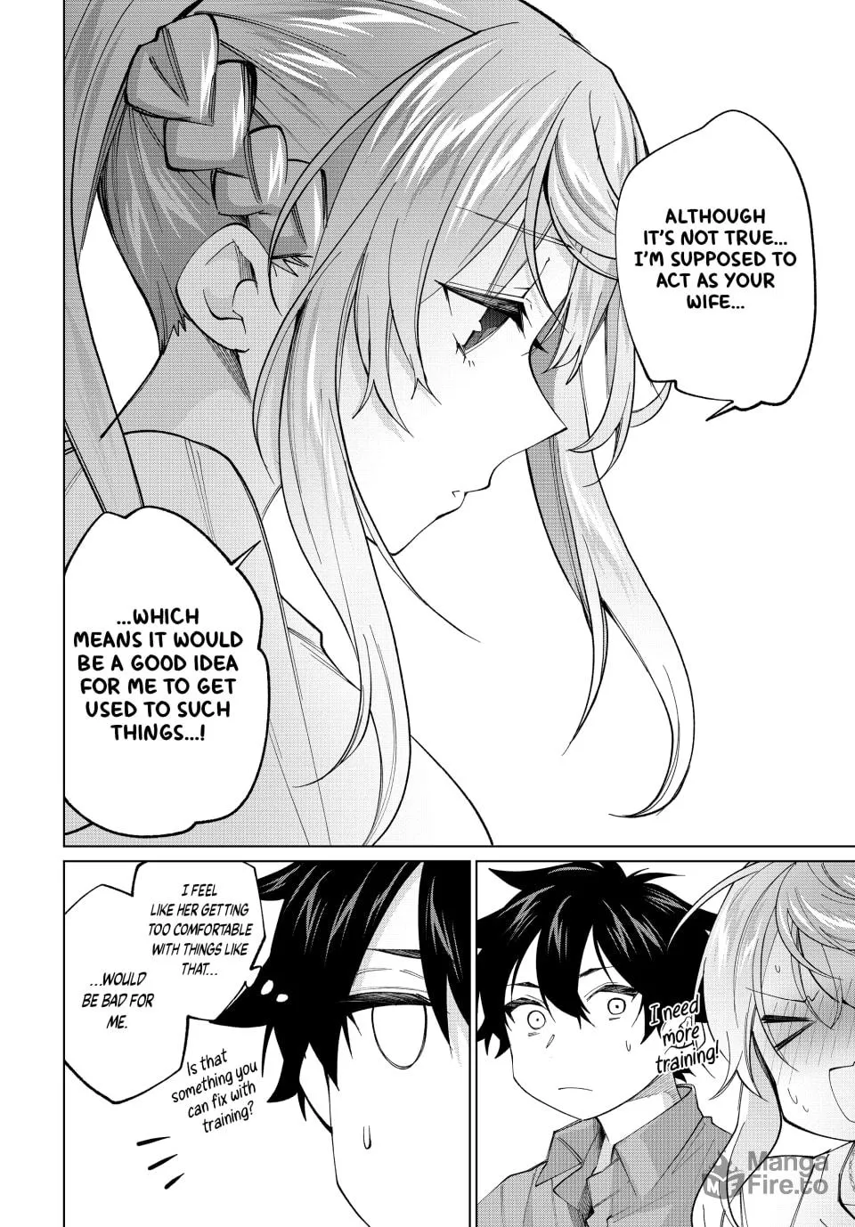 I Found a Female Knight in a Rice Field, in the Countryside They Think She’s My Wife Chapter 23 page 18 - 