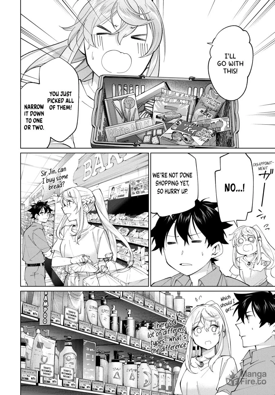 I Found a Female Knight in a Rice Field, in the Countryside They Think She’s My Wife Chapter 23 page 10 - 