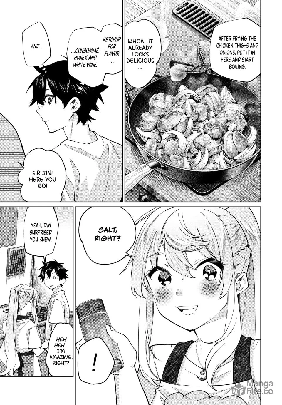 I Found a Female Knight in a Rice Field, in the Countryside They Think She’s My Wife Chapter 24 page 5 - 