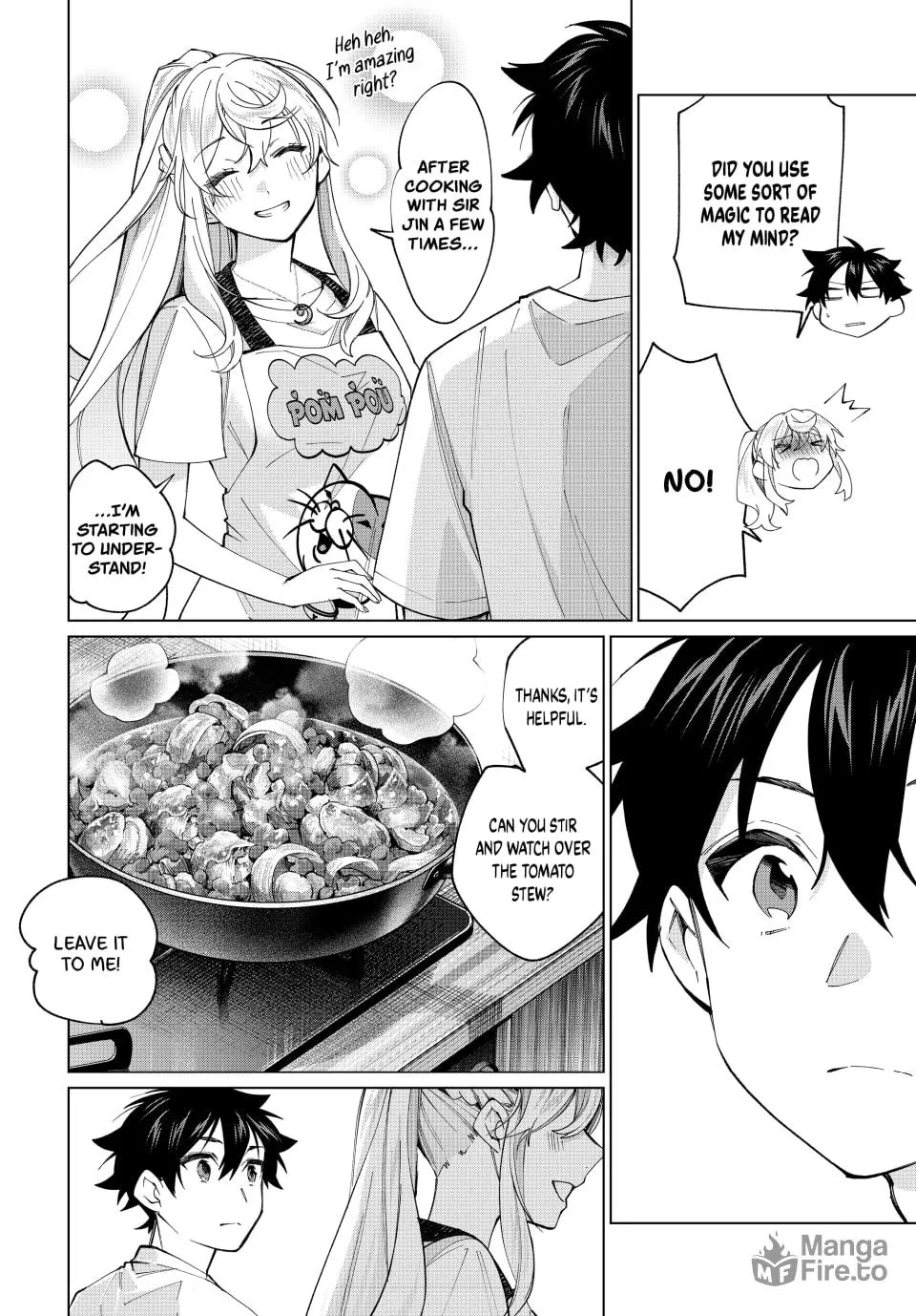 I Found a Female Knight in a Rice Field, in the Countryside They Think She’s My Wife Chapter 24 page 6 - 