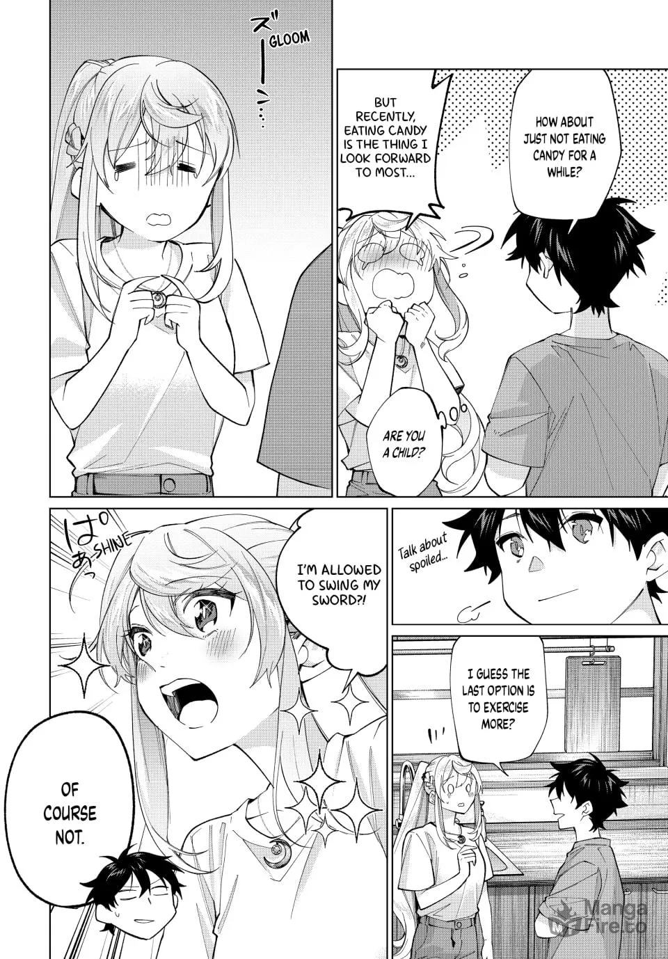 I Found a Female Knight in a Rice Field, in the Countryside They Think She’s My Wife Chapter 25 page 12 - 