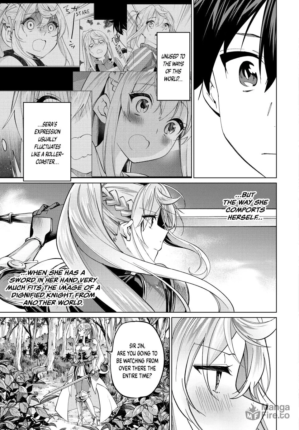 I Found a Female Knight in a Rice Field, in the Countryside They Think She’s My Wife Chapter 26 page 5 - 