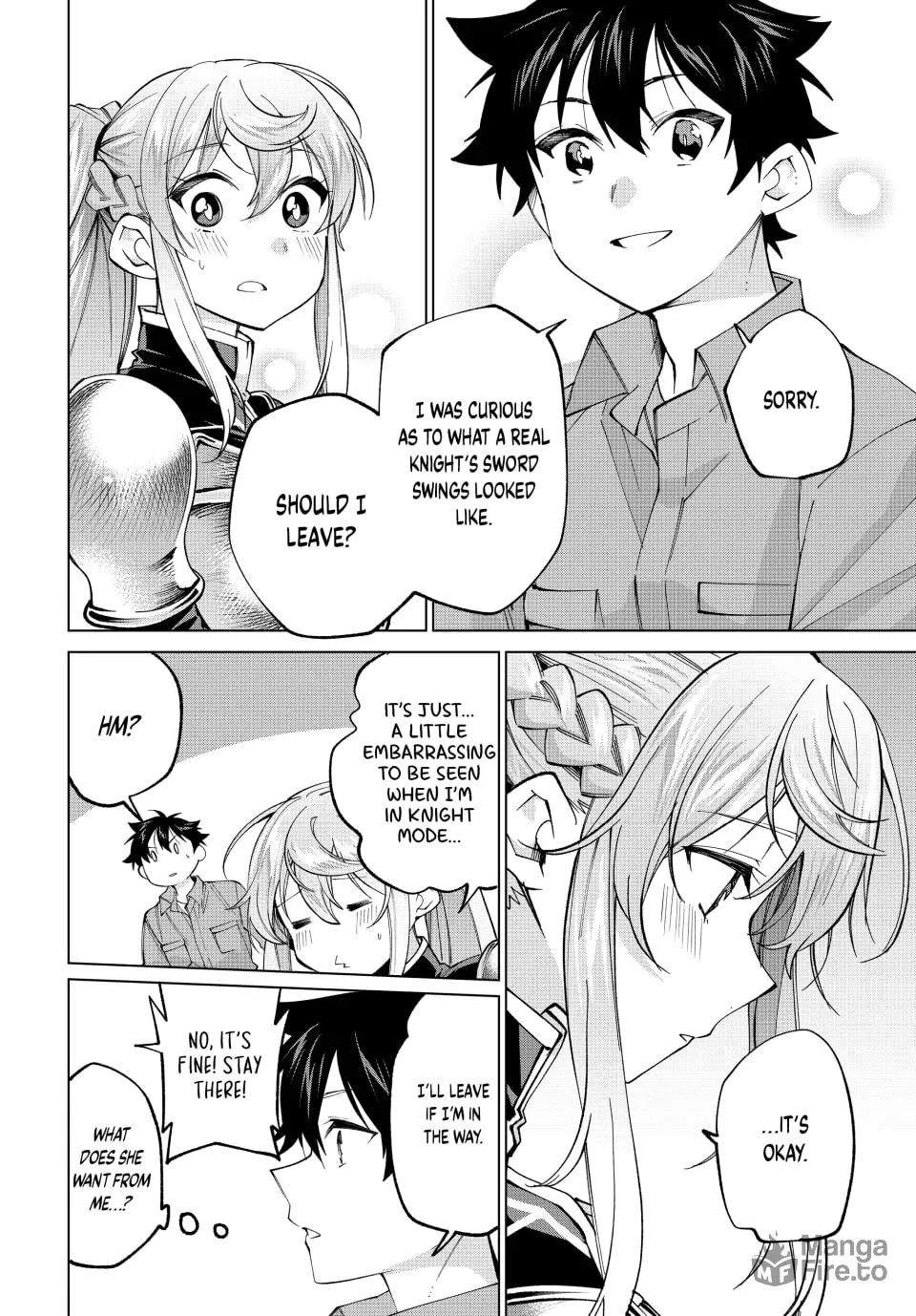I Found a Female Knight in a Rice Field, in the Countryside They Think She’s My Wife Chapter 26 page 6 - 