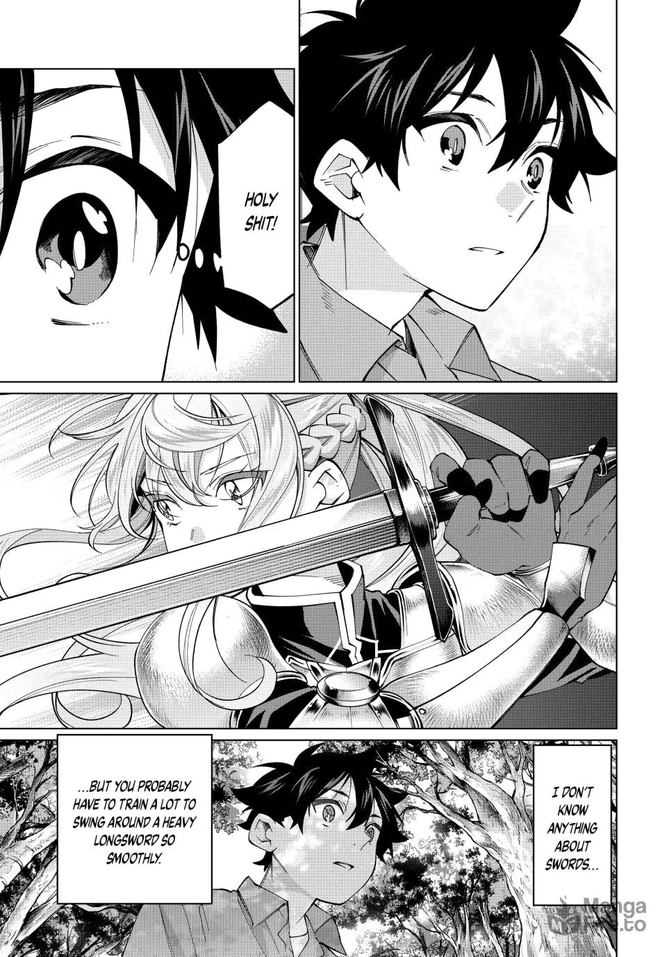 I Found a Female Knight in a Rice Field, in the Countryside They Think She’s My Wife Chapter 26 page 9 - 