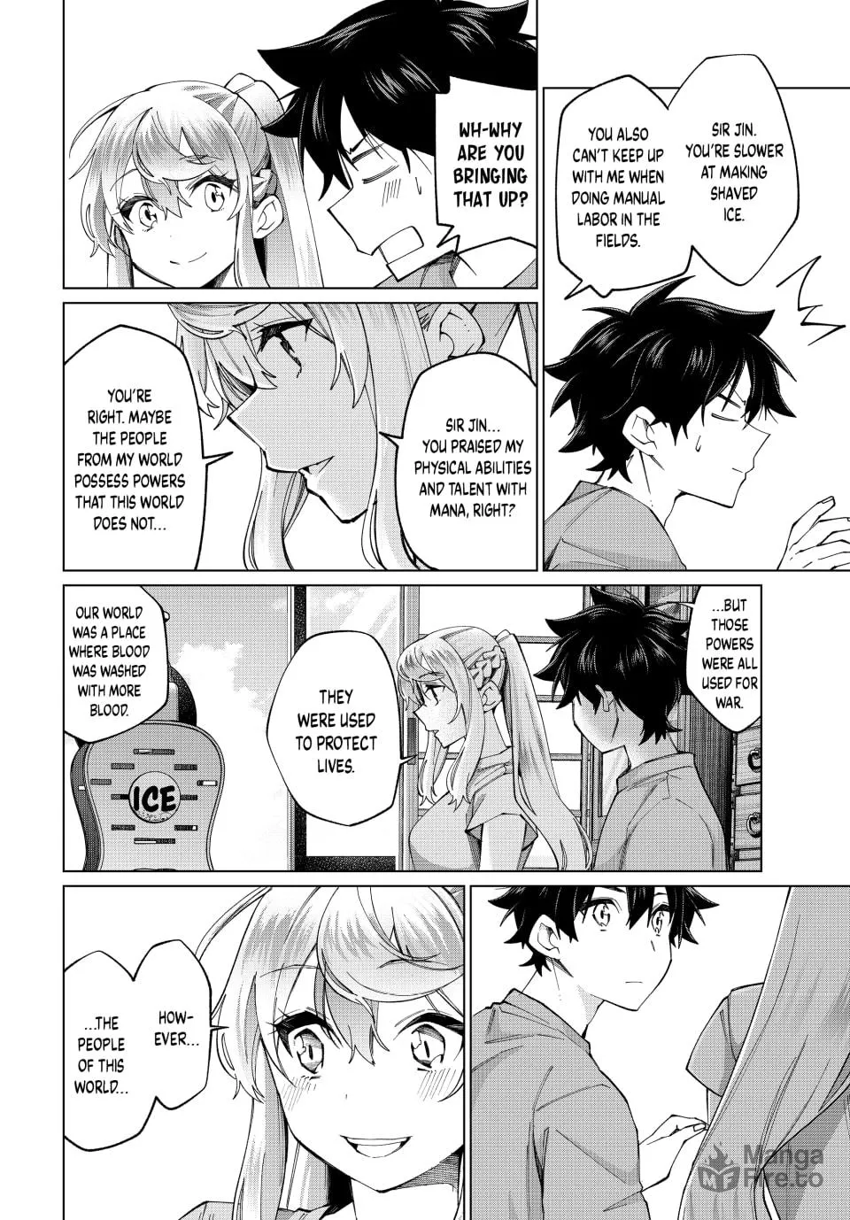 I Found a Female Knight in a Rice Field, in the Countryside They Think She’s My Wife Chapter 31 page 10 - 
