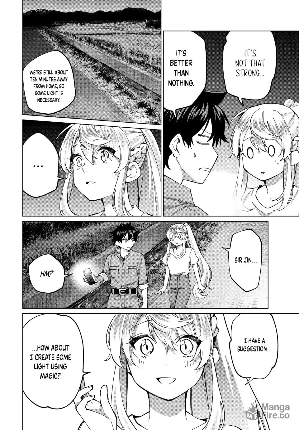 I Found a Female Knight in a Rice Field, in the Countryside They Think She’s My Wife Chapter 34 page 6 - 