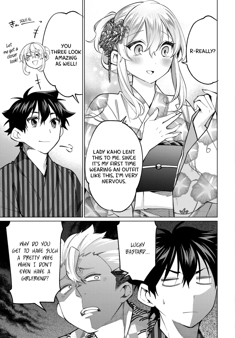 I Found a Female Knight in a Rice Field, in the Countryside They Think She’s My Wife Chapter 35 page 7 - 