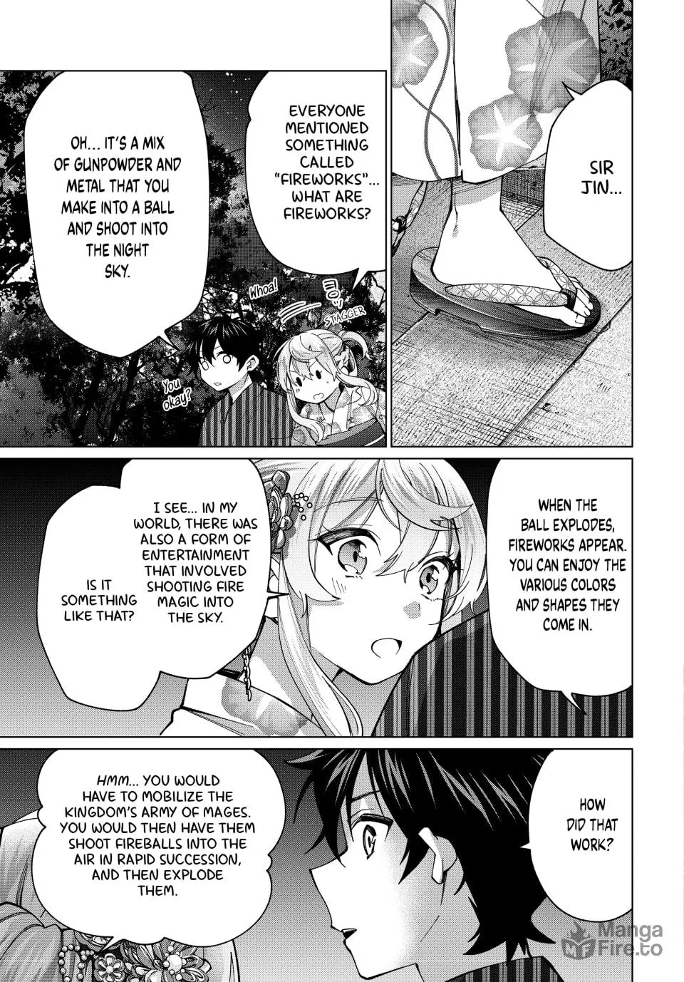 I Found a Female Knight in a Rice Field, in the Countryside They Think She’s My Wife Chapter 37 page 3 - 