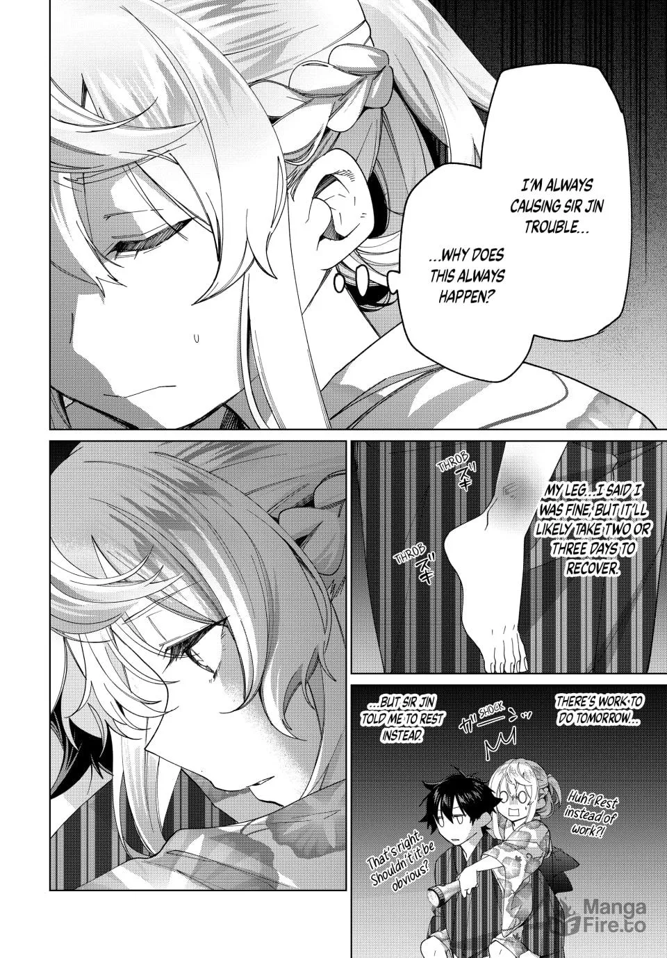 I Found a Female Knight in a Rice Field, in the Countryside They Think She’s My Wife Chapter 38 page 10 - 