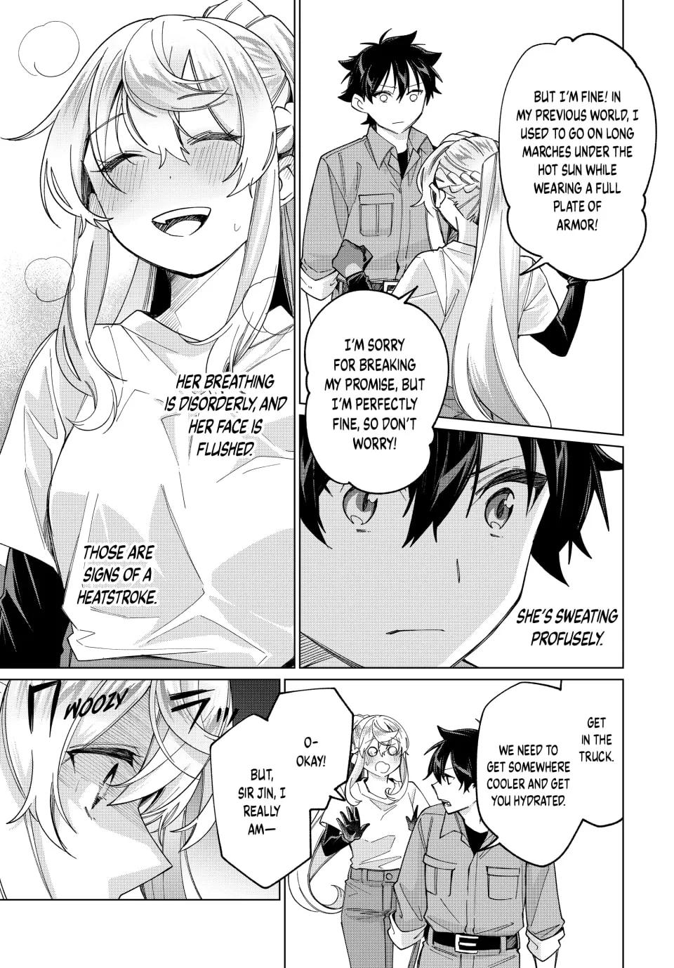 I Found a Female Knight in a Rice Field, in the Countryside They Think She’s My Wife Chapter 39 page 17 - 