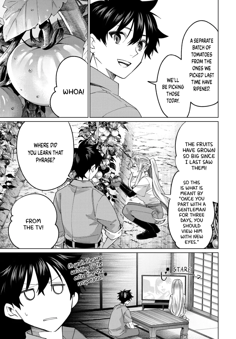 I Found a Female Knight in a Rice Field, in the Countryside They Think She’s My Wife Chapter 39 page 7 - 