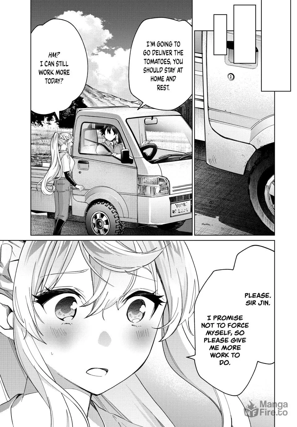 I Found a Female Knight in a Rice Field, in the Countryside They Think She’s My Wife Chapter 39 page 9 - 