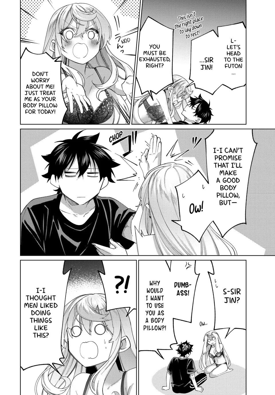 I Found a Female Knight in a Rice Field, in the Countryside They Think She’s My Wife Chapter 41 page 13 - 