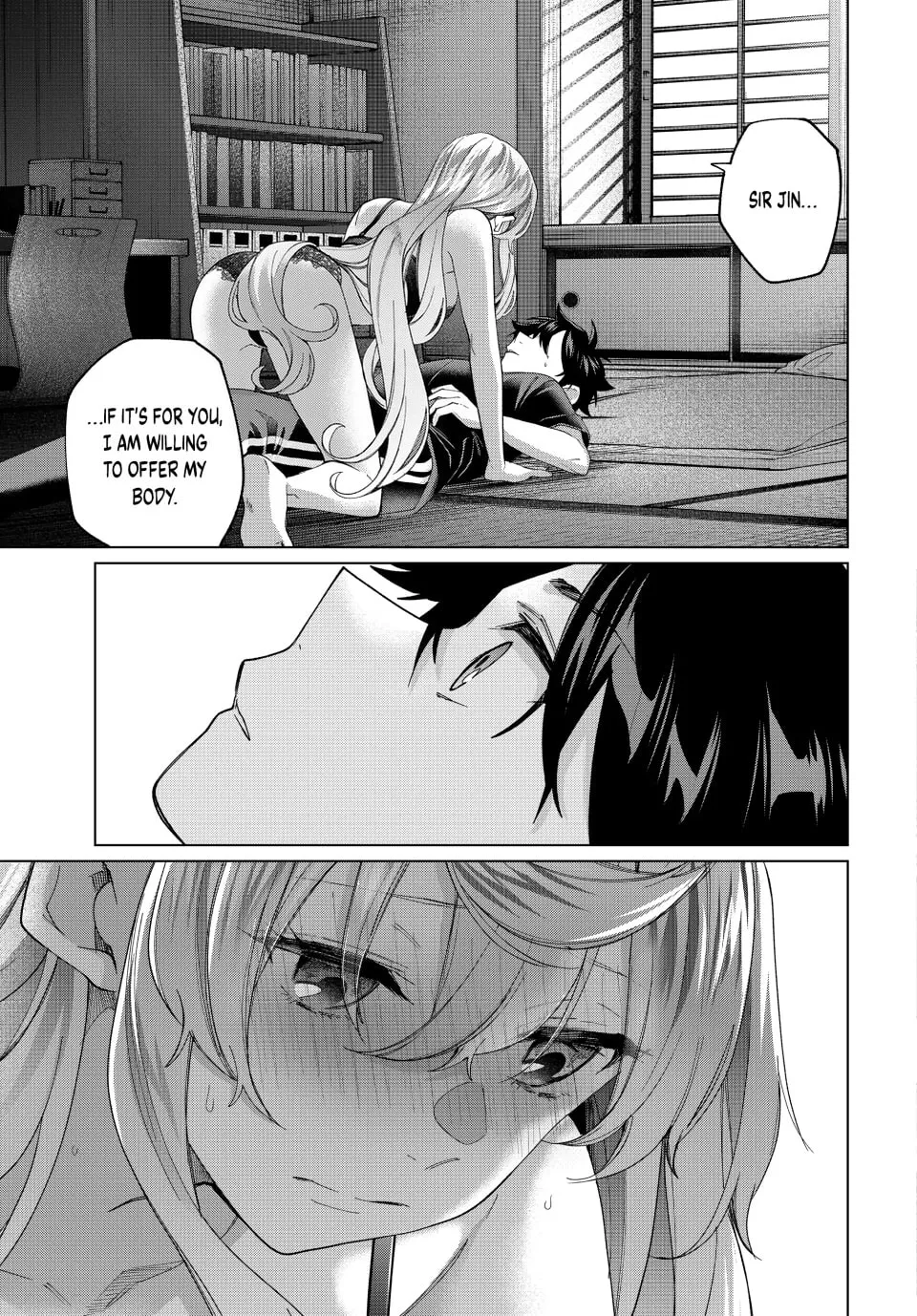 I Found a Female Knight in a Rice Field, in the Countryside They Think She’s My Wife Chapter 41 page 7 - 