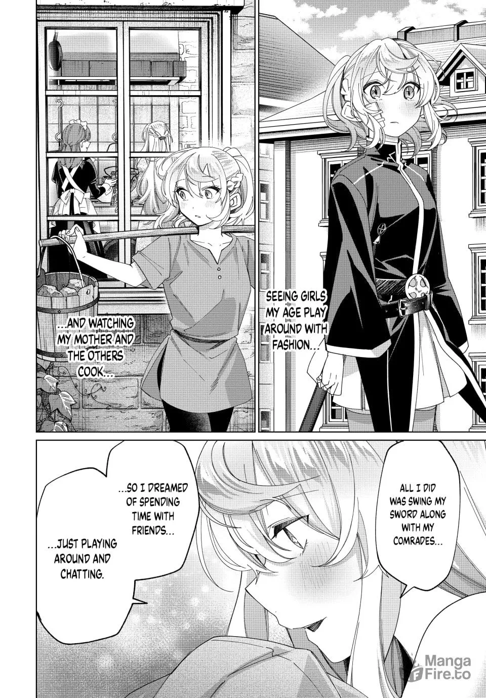 I Found a Female Knight in a Rice Field, in the Countryside They Think She’s My Wife Chapter 42 page 12 - 
