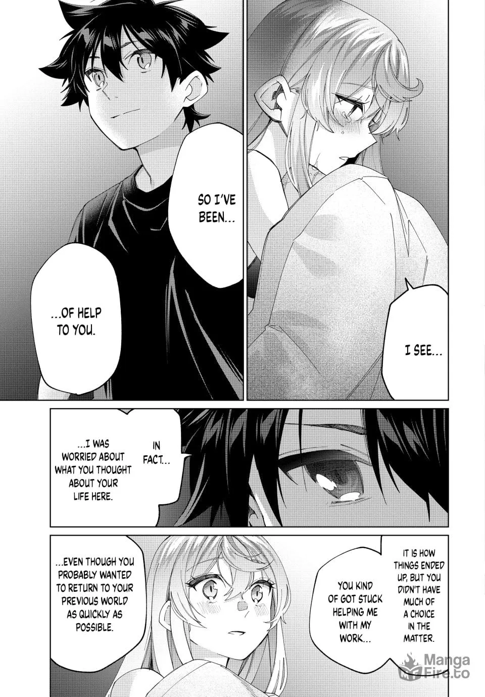 I Found a Female Knight in a Rice Field, in the Countryside They Think She’s My Wife Chapter 42 page 9 - 