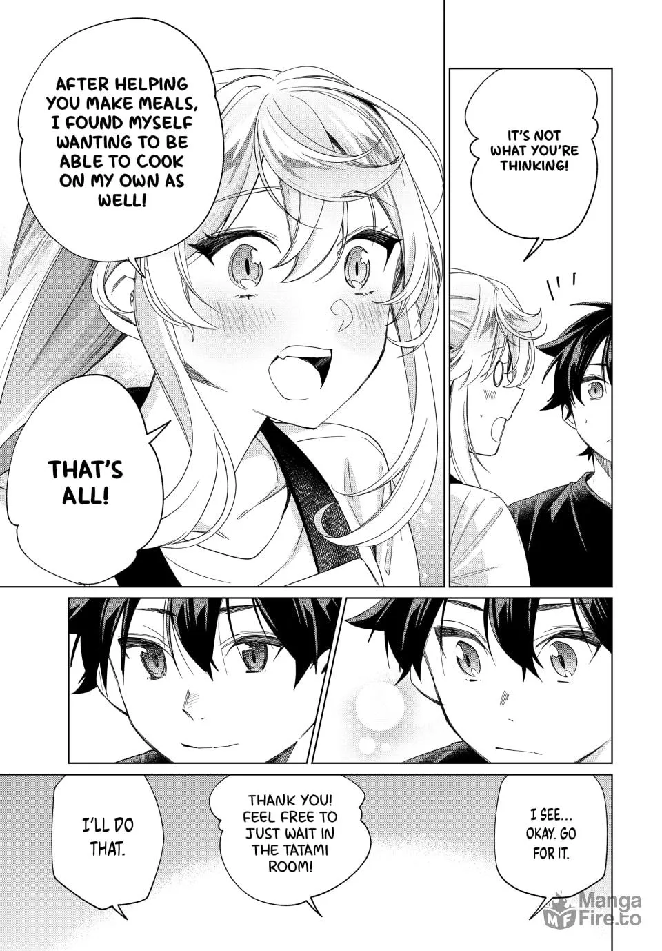 I Found a Female Knight in a Rice Field, in the Countryside They Think She’s My Wife Chapter 43 page 9 - 