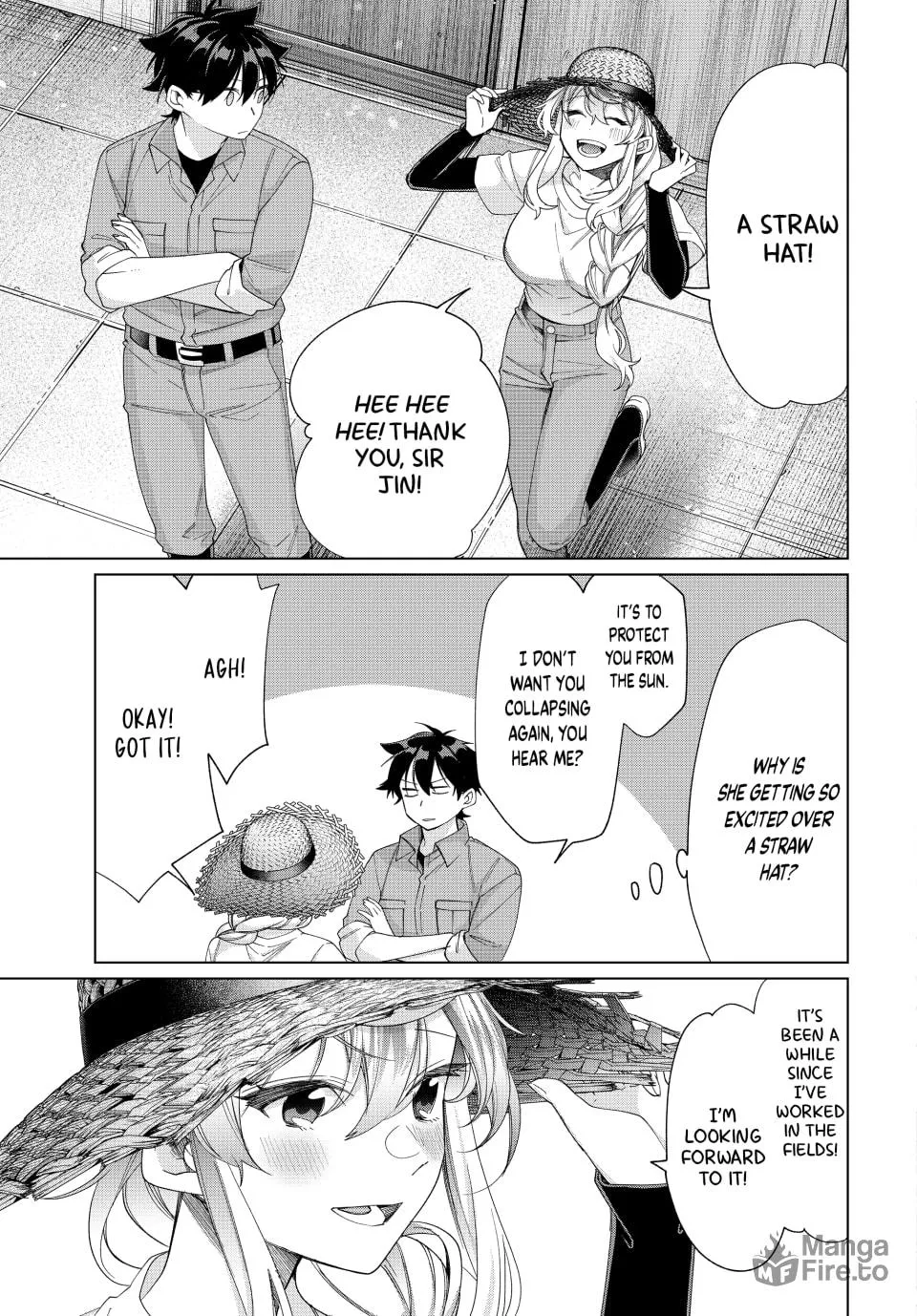 I Found a Female Knight in a Rice Field, in the Countryside They Think She’s My Wife Chapter 44 page 3 - 