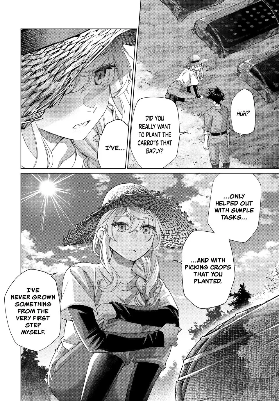 I Found a Female Knight in a Rice Field, in the Countryside They Think She’s My Wife Chapter 44 page 6 - 