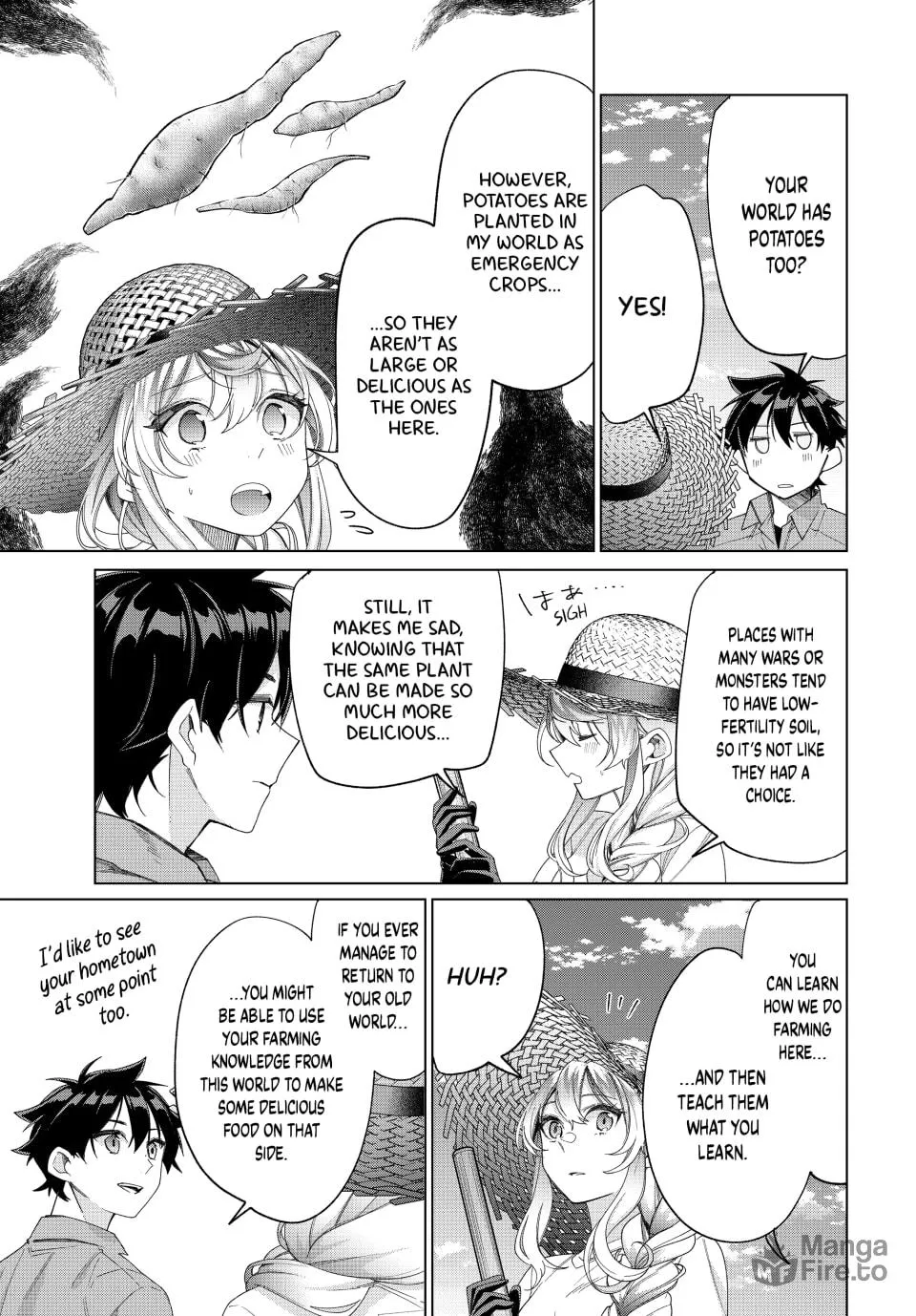 I Found a Female Knight in a Rice Field, in the Countryside They Think She’s My Wife Chapter 44 page 9 - 