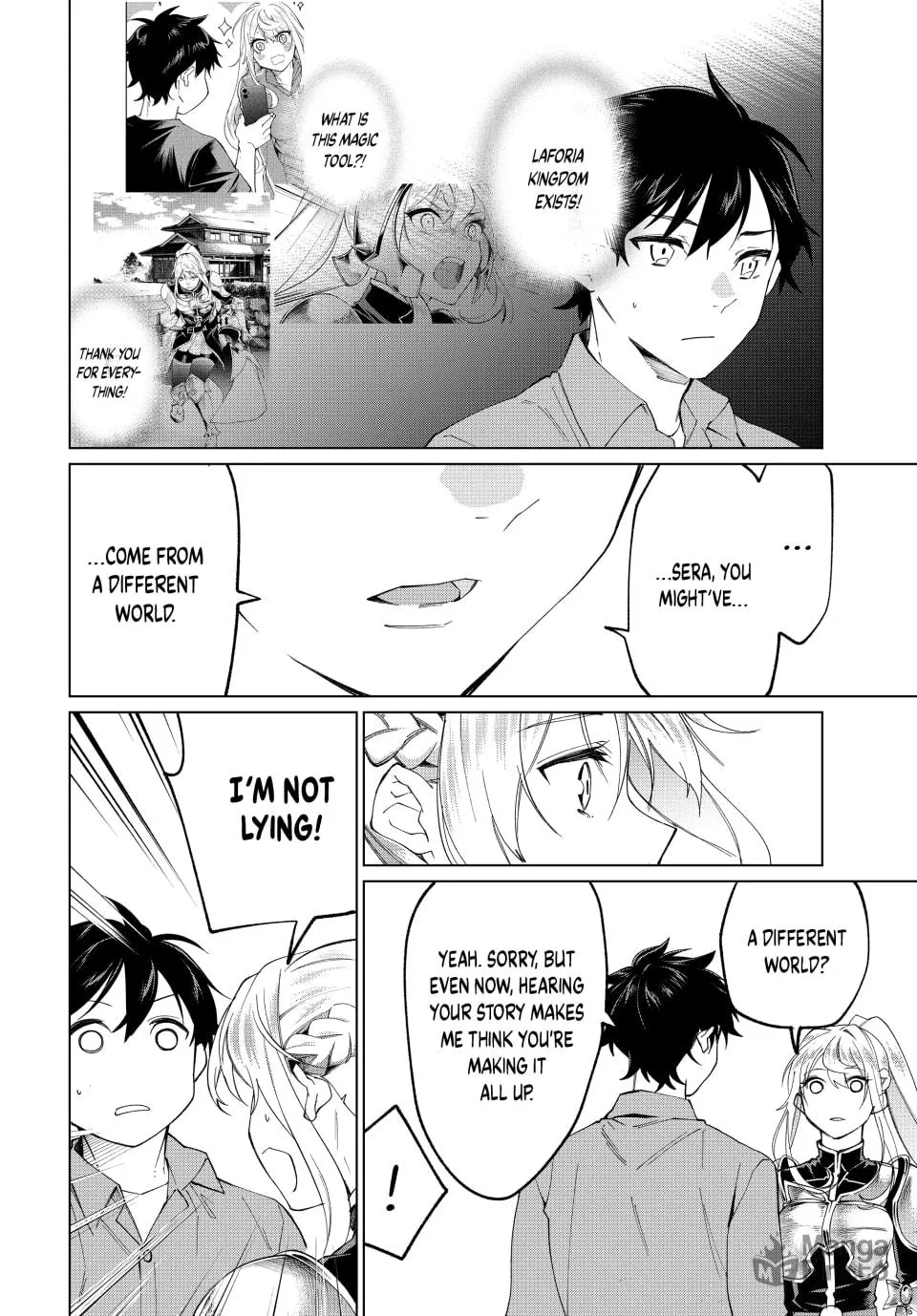 I Found a Female Knight in a Rice Field, in the Countryside They Think She’s My Wife Chapter 5 page 9 - 
