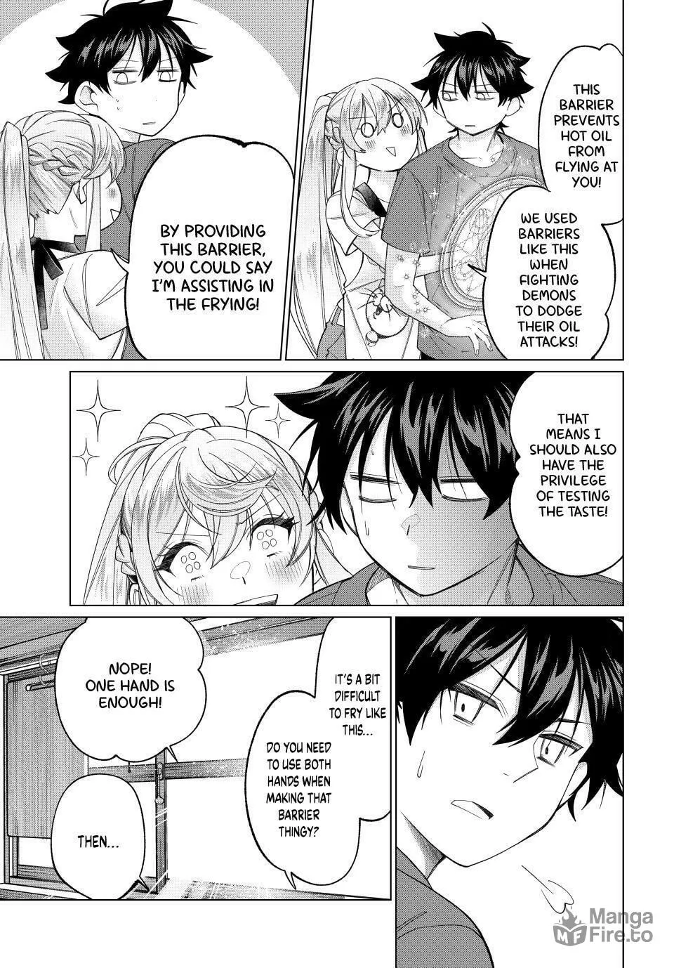 I Found a Female Knight in a Rice Field, in the Countryside They Think She’s My Wife Chapter 57 page 15 - 