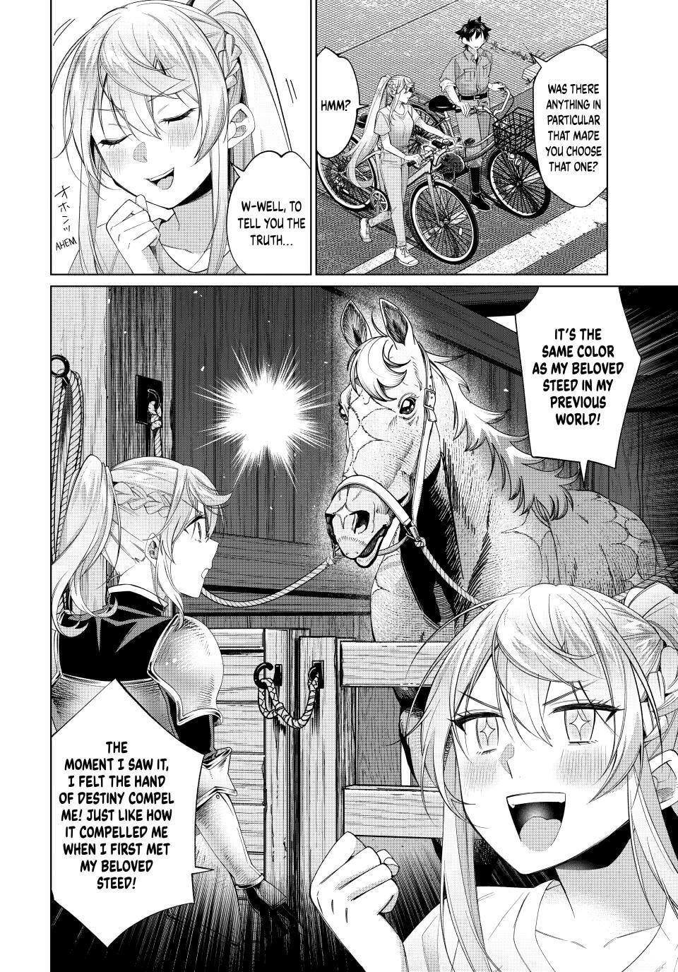 I Found a Female Knight in a Rice Field, in the Countryside They Think She’s My Wife Chapter 65 page 6 - 