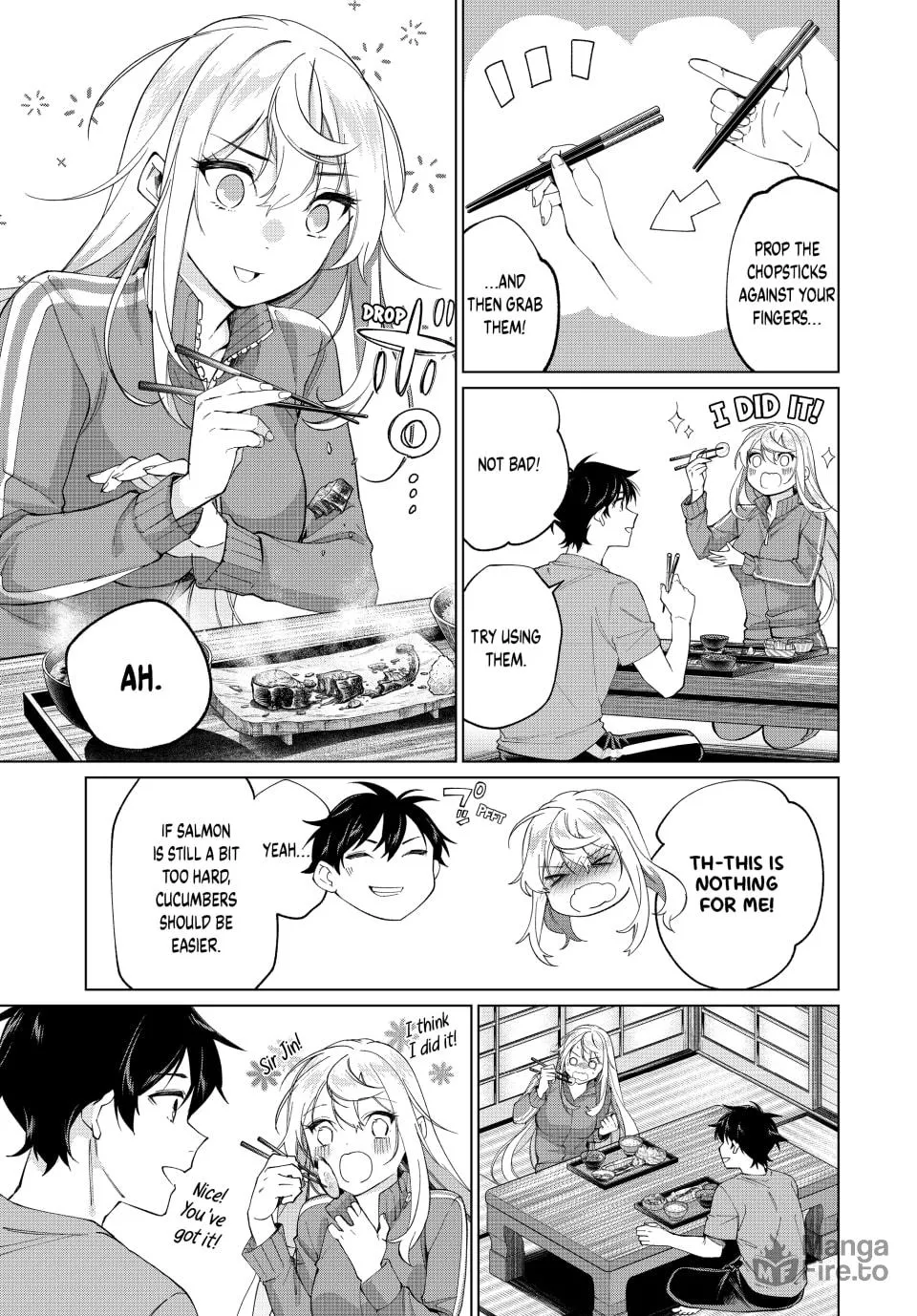 I Found a Female Knight in a Rice Field, in the Countryside They Think She’s My Wife Chapter 7 page 3 - 