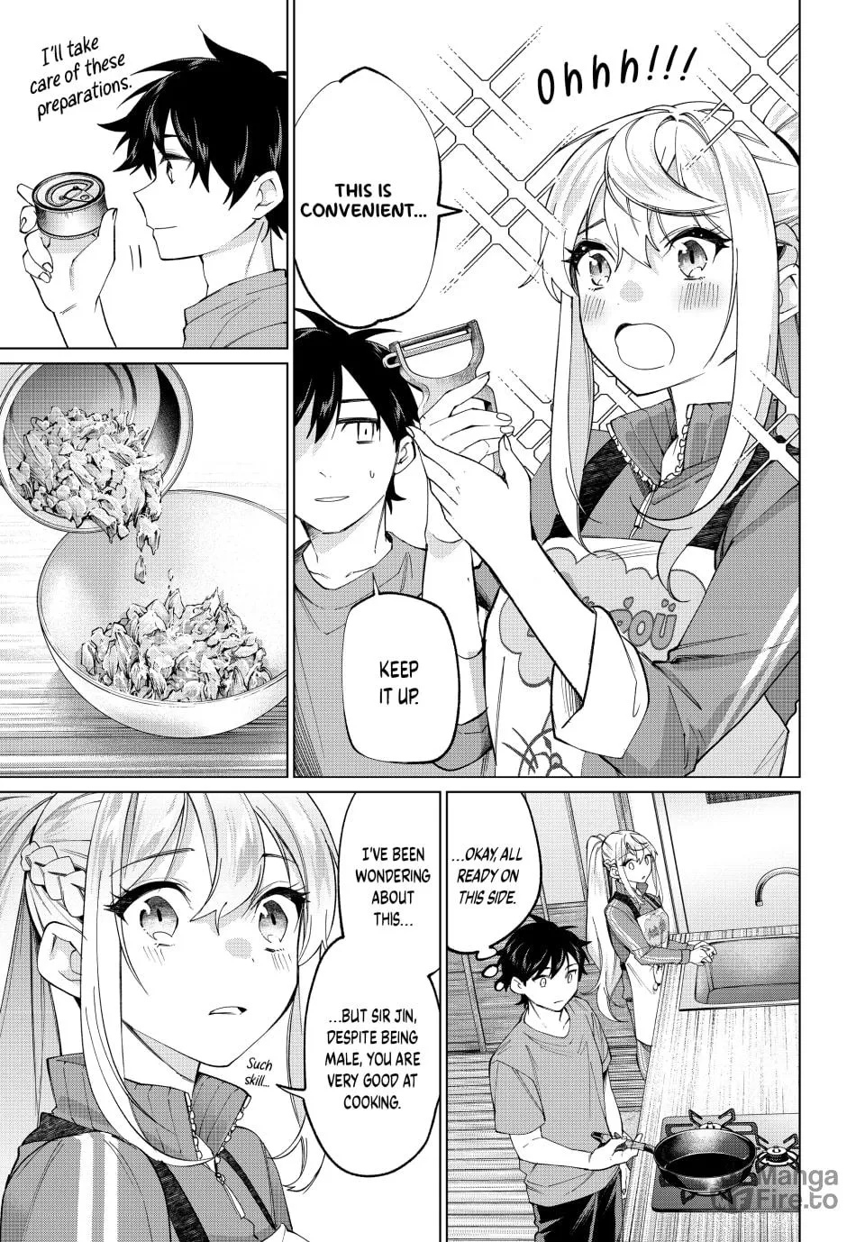 I Found a Female Knight in a Rice Field, in the Countryside They Think She’s My Wife Chapter 9 page 5 - 