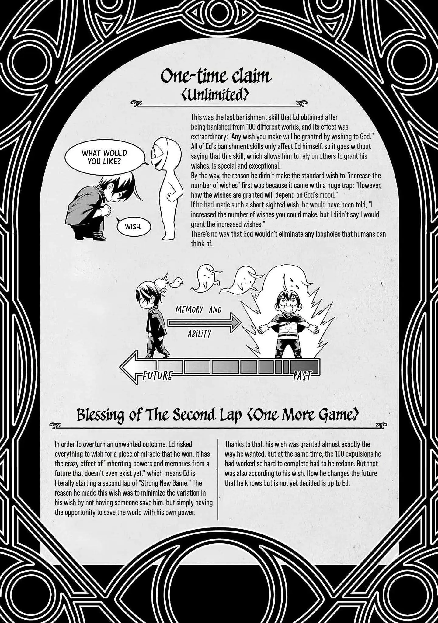 I Got a New Skill Every Time I Was Exiled, and After 100 Different Worlds, I Was Unmatched Chapter 10.5 page 4 - 