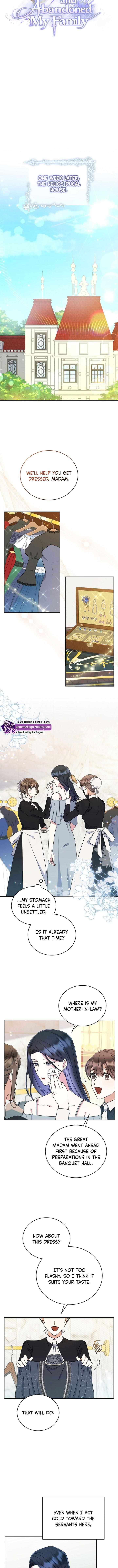 I Got Divorced and Abandoned My Family Chapter 8 page 2 - 