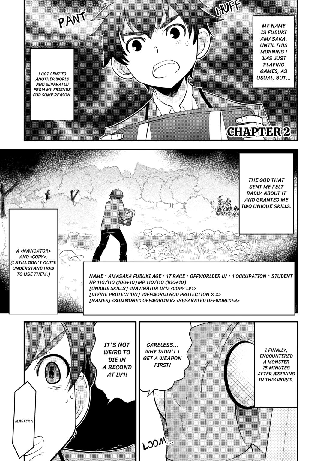 I Got Double the Skills from God!! Chapter 2 page 1 - 
