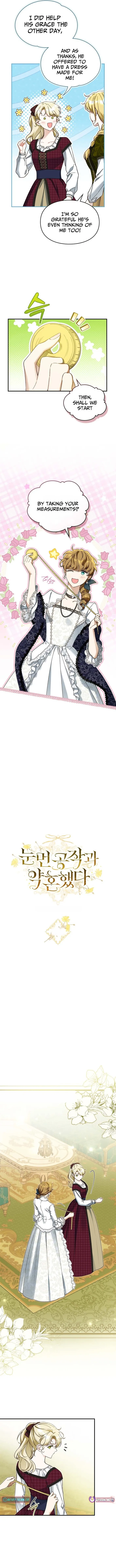 I Got Engaged To The Blind Duke Chapter 14 page 3 - 